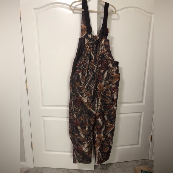 MASTER SPORTSMAN Camo Bib Overalls Hunting Men's Size XLarge Coveralls Xl - Picture 1 of 10